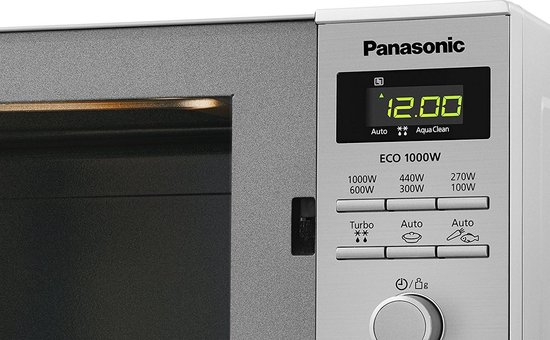 Four Micro-ondes Panasonic 23L 1000W avec Fonction Décongélation