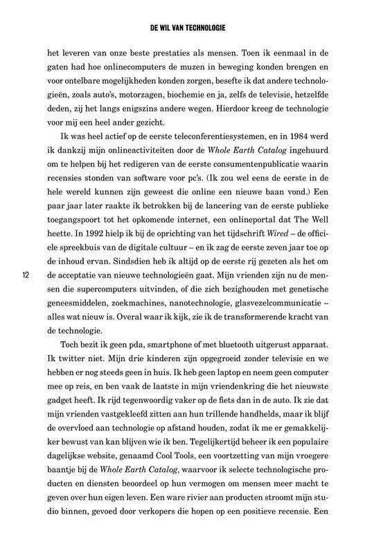 De wil van technologie