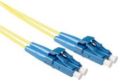 ACT RL1702 Glasvezel kabel 2 m OS2 2x LC Yellow,Blue
