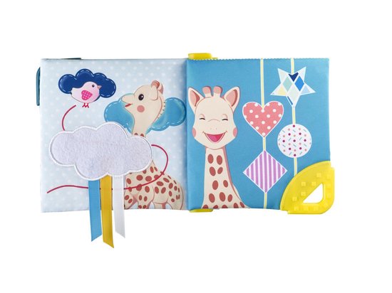 Sophie de giraf Cadeauset - Geboorte geschenkset - Kraamcadeau - Babyshower cadeau - Sophie de giraf poppetje, Rammelaar & Ontdekboekje - Vanaf 0 maanden - In wit geschenkdoosje - 3-Delig van Sophie de Giraf. — afbeelding 5
