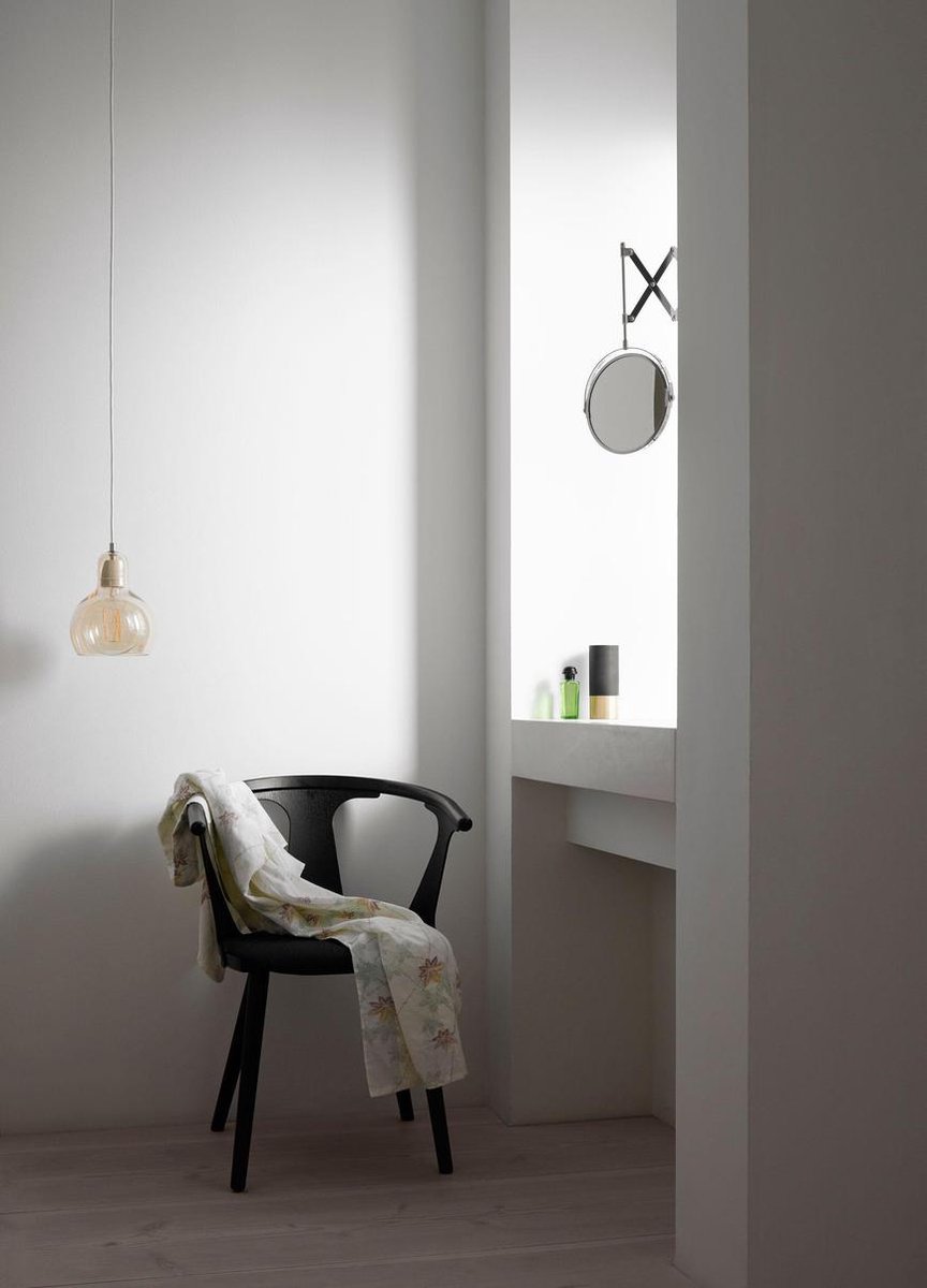 &Tradition Mega Bulb SR2 hanglamp - Goud met wit snoer | bol