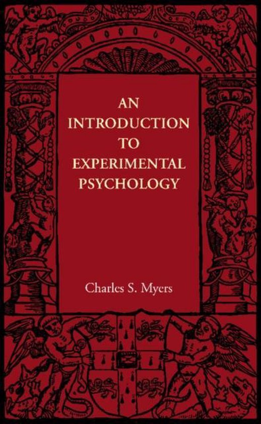 An Introduction to Experimental Psychology - cover