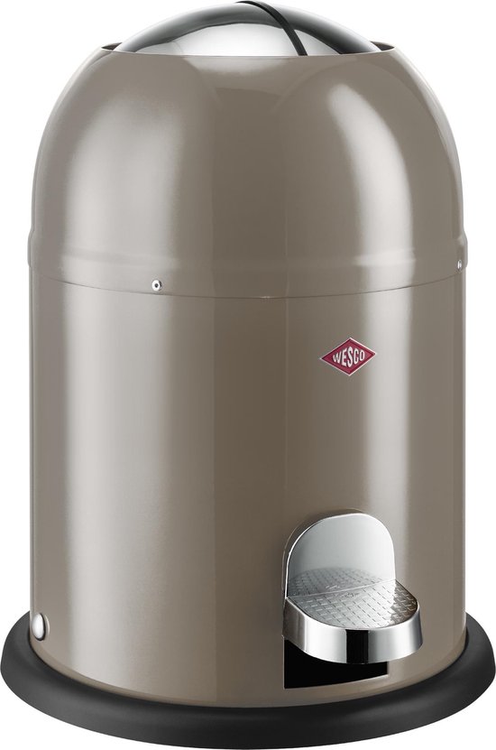 Wesco Single Master Afvalemmer - 9 l - warm grey