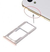 Simkaart / Micro SD Kaart Houder voor OnePlus X - Goud