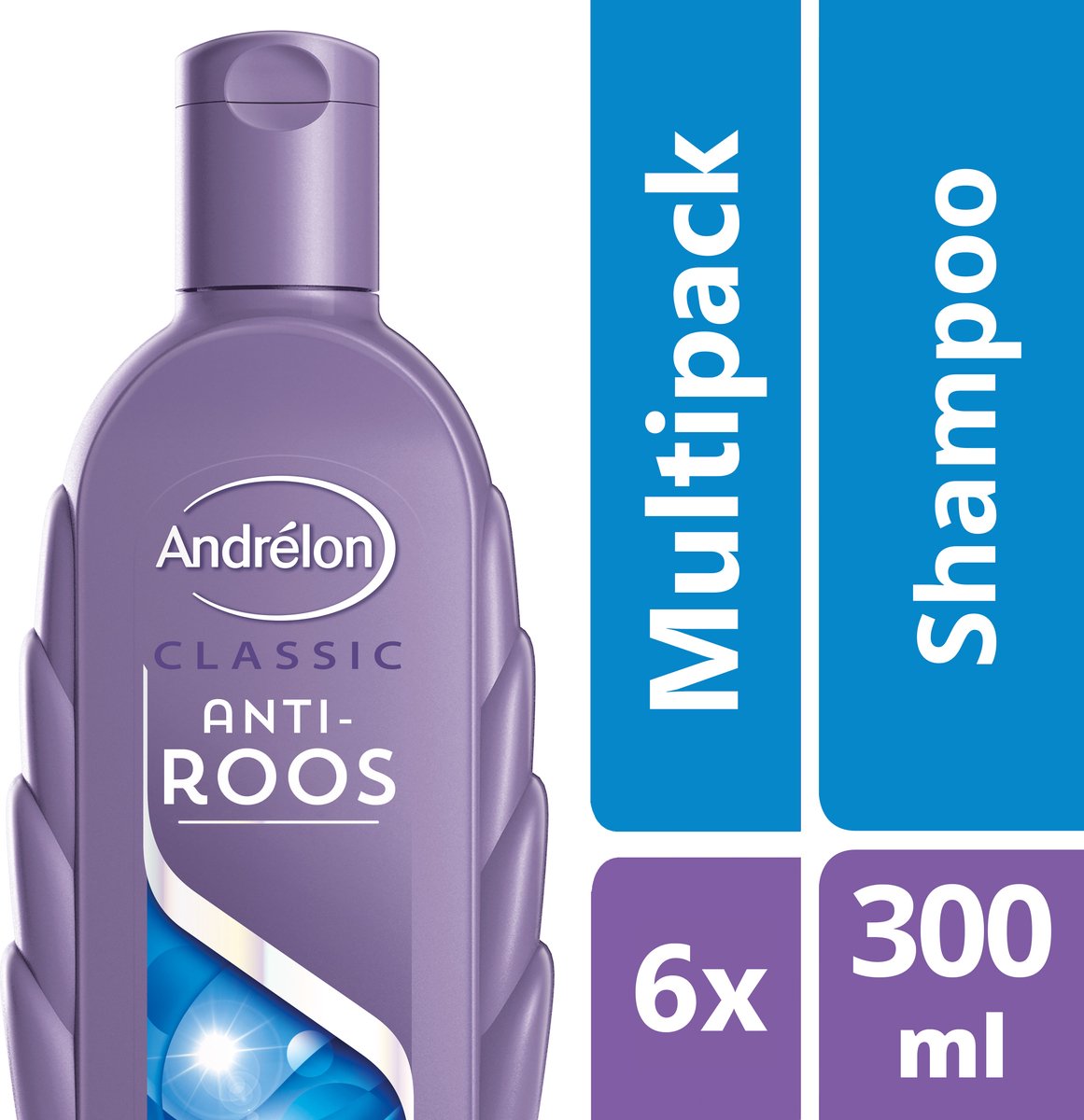 Oceanië Natte sneeuw Pest Andrélon Anti-Roos Shampoo 6 x 300 ml -Voordeelverpakking | bol.com