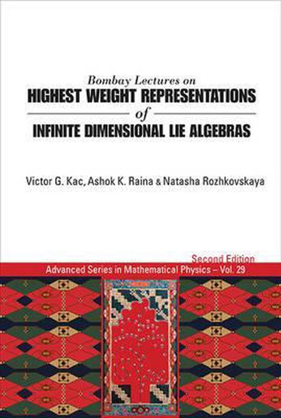 Foto: Bombay lectures on highest weight representations of infinite dimensional lie algebras 2nd edition 