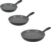 Metaltex My chef Pannenset - 3 delig - Ø20, 24 en 28 cm