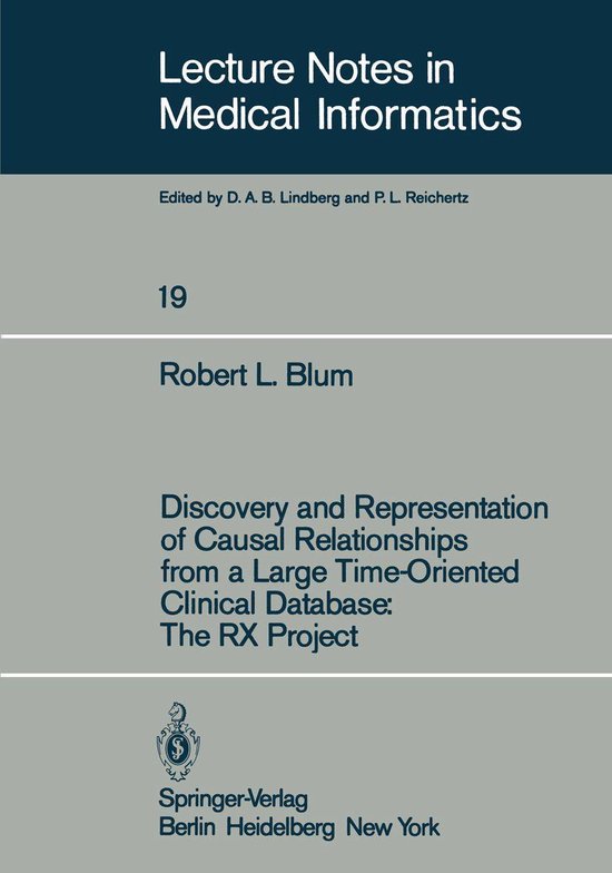 Medicine (R0) - Discovery and Representation of Causal Relat ... - cover