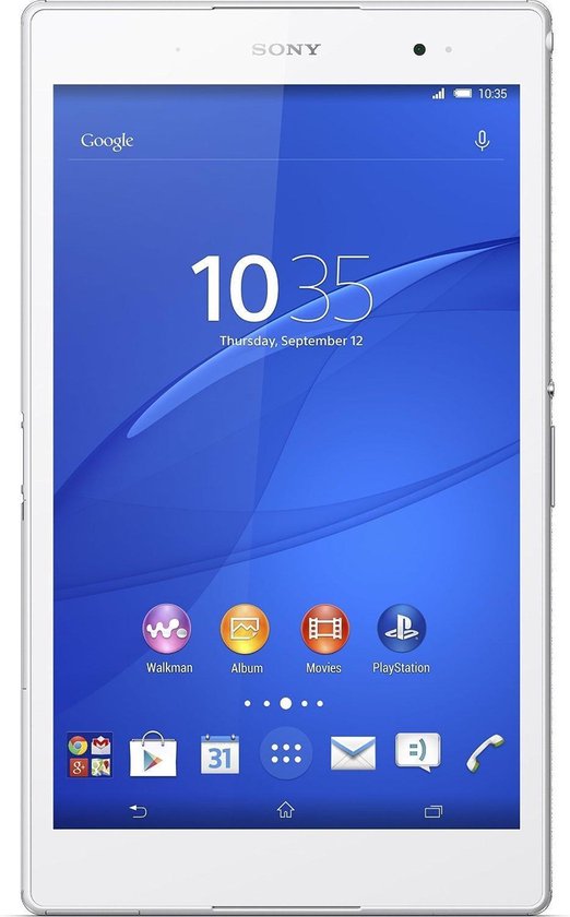 Sony Xperia Z3 Tablet Compact Wi-Fi 32GB - Wit | bol.com