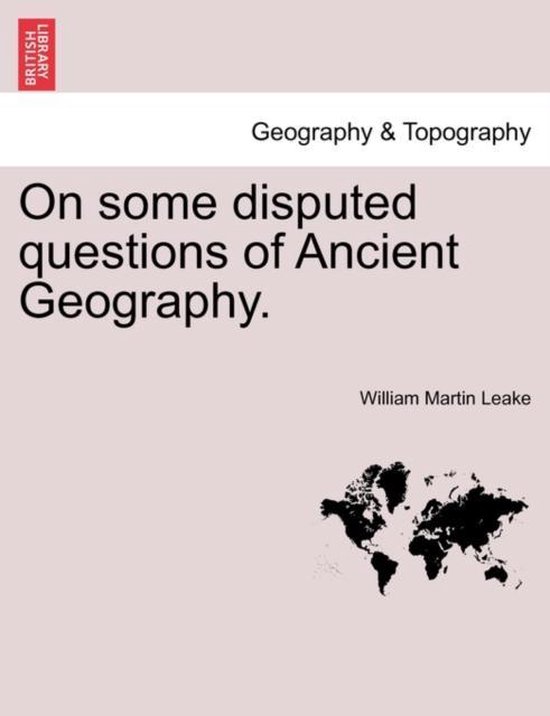 Foto: On some disputed questions of ancient geography 