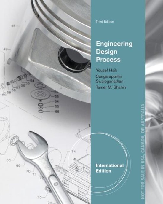 Engineering Design Process, International Edition 9781305253308