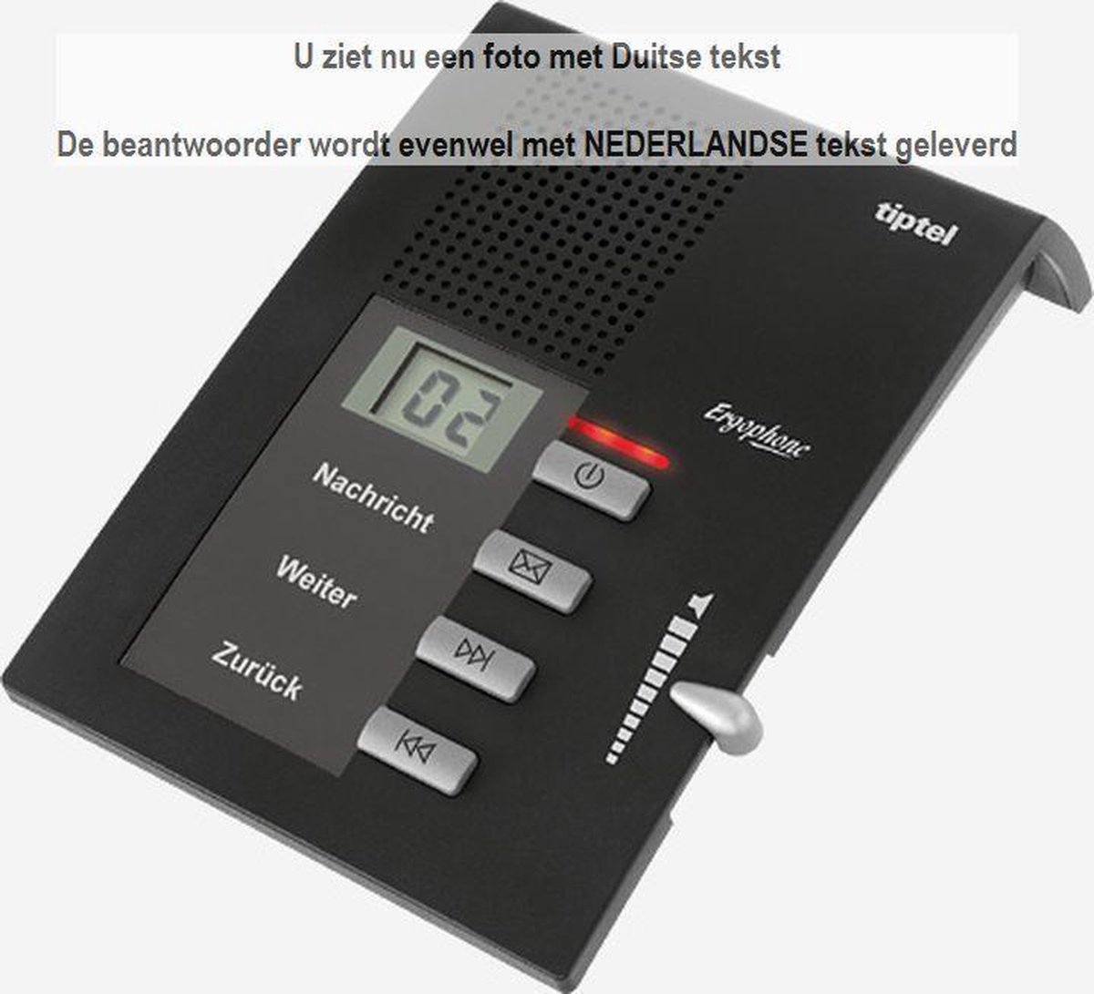 Tiptel 307 Telefoon BEANTWOORDER / ANTWOORDAPPARAAT - Super eenvoudige bediening
