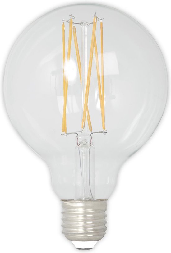 Woordenlijst onderwijs Vruchtbaar Calex LED Lamp Globe 4,5W (40W)E27 470lm Helder - Dimbaar met led dimmer  95mm x 140mm | bol.com