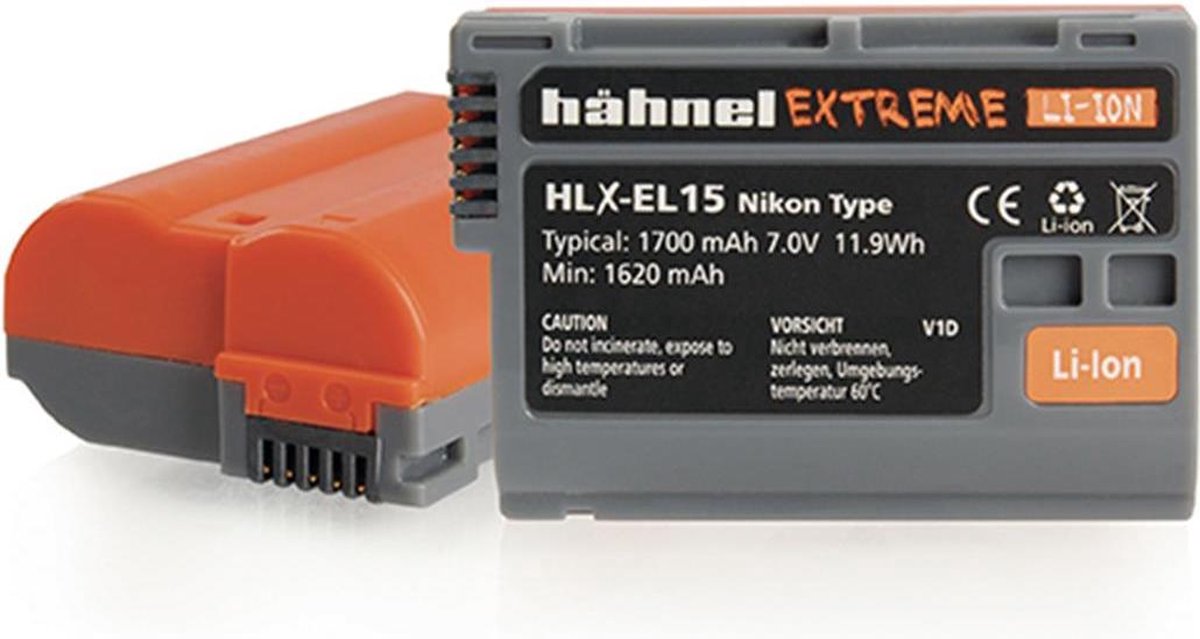 Hahnel HLX-EL15 Extreme Li-Ion accu (Nikon EN-EL15)*