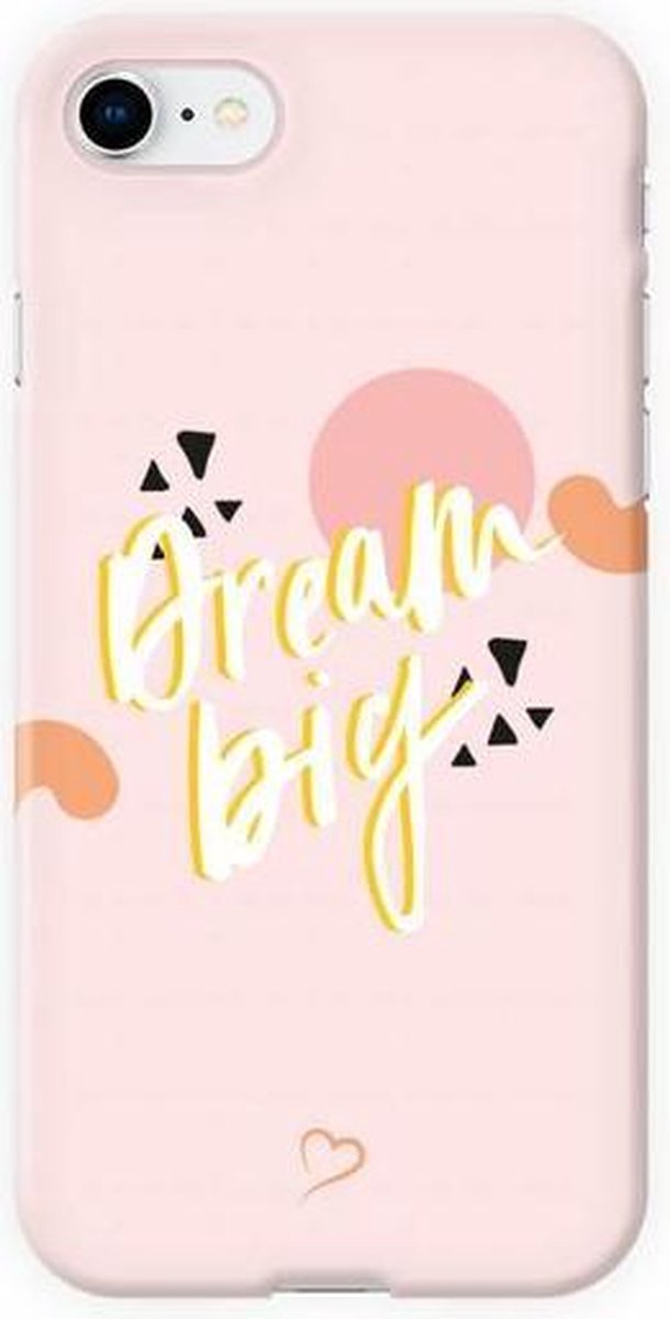 Fashionthings Dream big iPhone 7/8 Hoesje / Cover - Eco-friendly - Softcase
