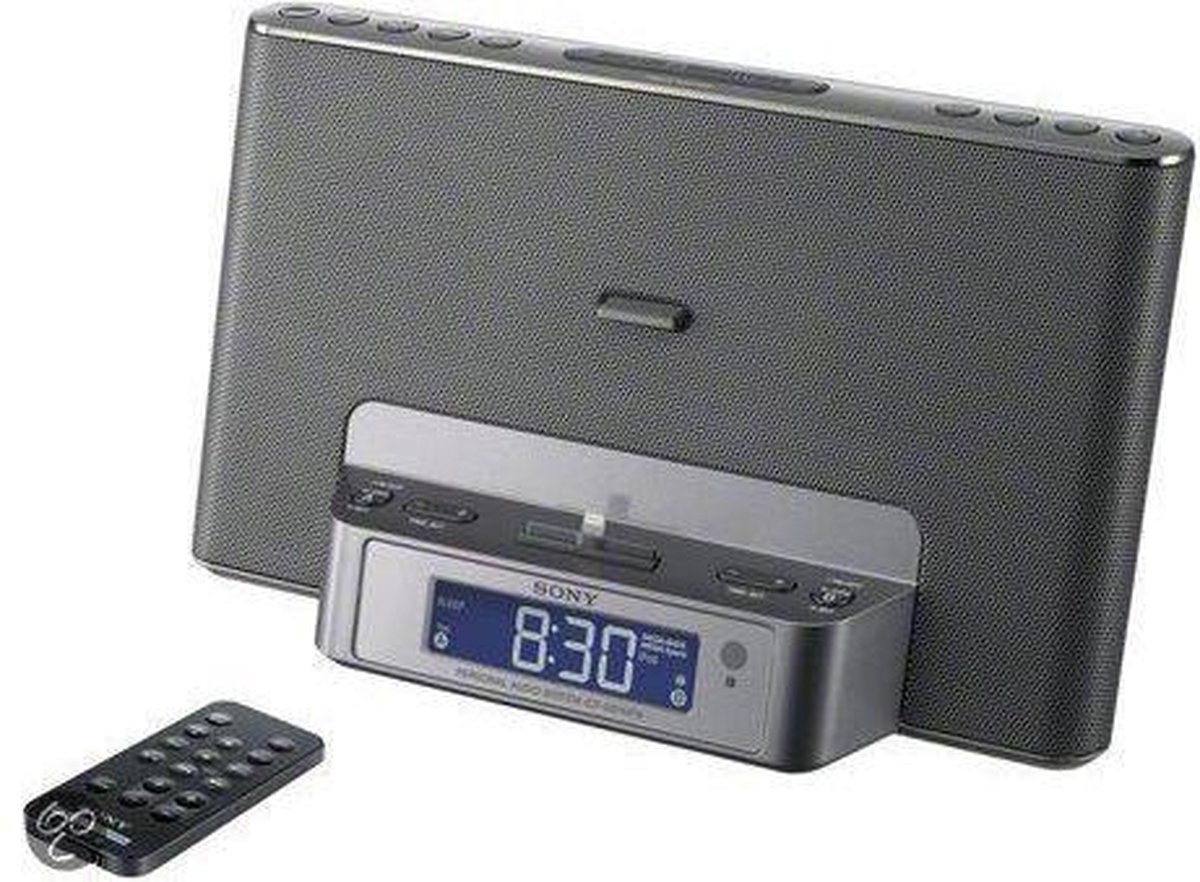 Sony CLOCK RADIO IPODIPHONE DOCKING 8 PIN