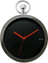 Karlsson KA5056BK Pocket Watch Klok - Zwart