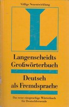Langenscheidts GrosswÃ¶rterbuch Deutsch als Fremdsprache