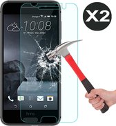 2 Pack HTC One A9 Glazen Screen protector Tempered Glass 2.5D 9H (0.3mm)