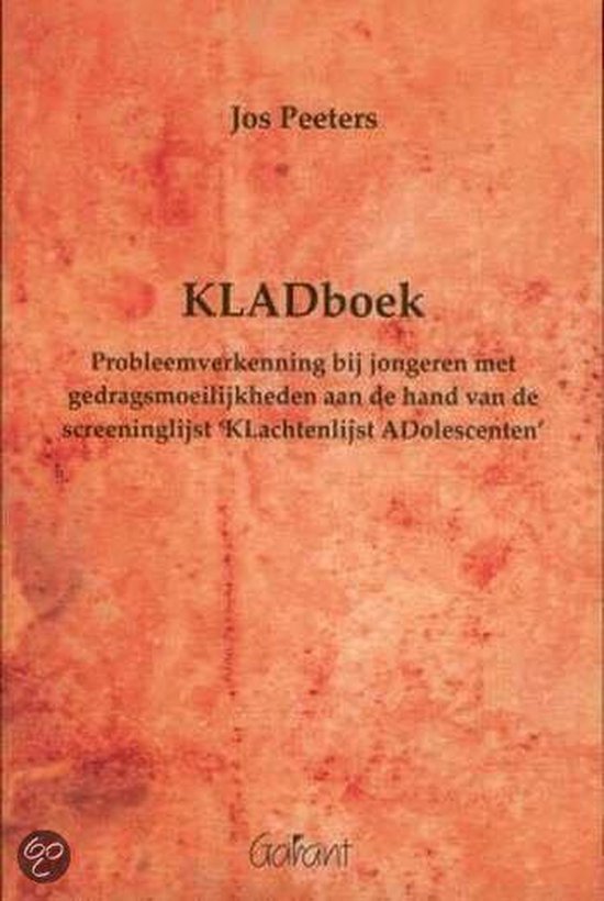 Cover van het boek 'KLADboek / druk 1'