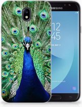 Geschikt voor Samsung Galaxy J7 2017 | J7 Pro TPU siliconen Hoesje Design Pauw