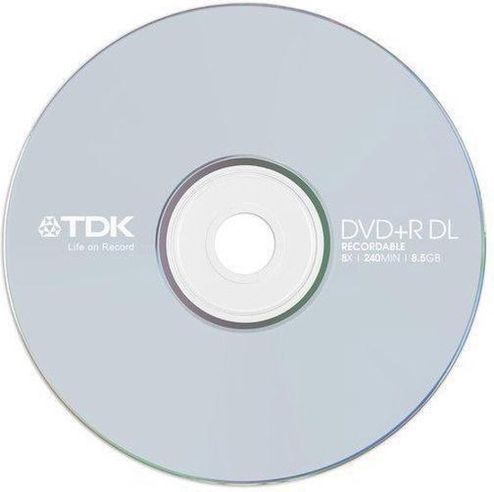 TDK 8.5GB, DVD+R Double Layer, 10pcs | bol.com