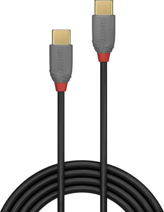 Lindy Usb Kabel Usb 20 Usb C Stekker Usb C Stekker 200 M Zwart 5064