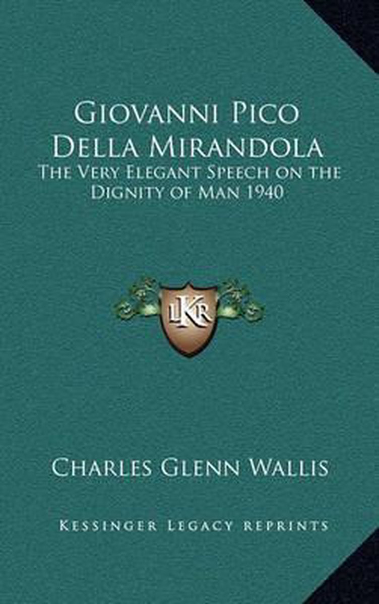 Giovanni Pico Della Mirandola van
