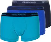 Emporio Armani Boxershort - Maat S  - Mannen - blauw/wit