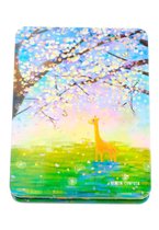 Notitieboekje met boom en giraffe – Multicolour
