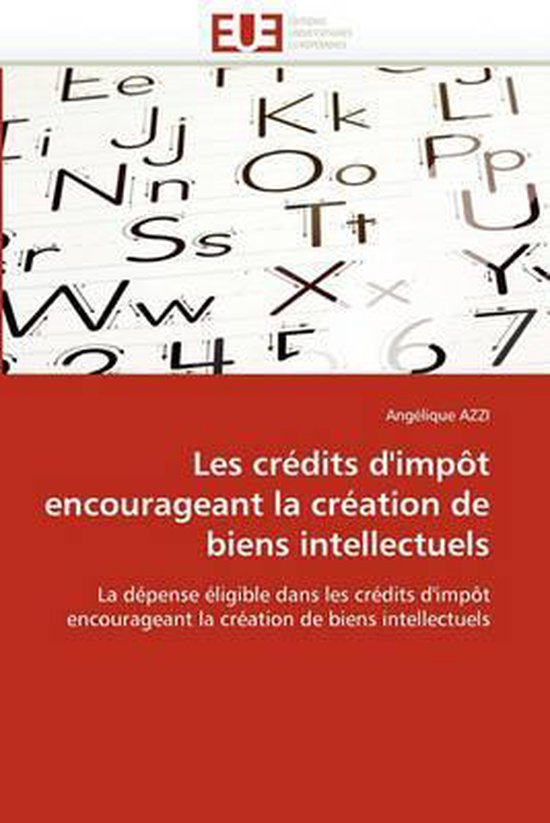 Les crédits d'impôt encourageant la création de biens int ... - cover