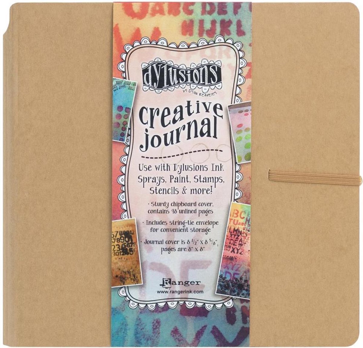 Dylusions - Dyan Reaveley's Creative Square Journal - 20x20cm
