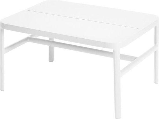 Grace coffee table/ottoman 67x50x36 cm alu white