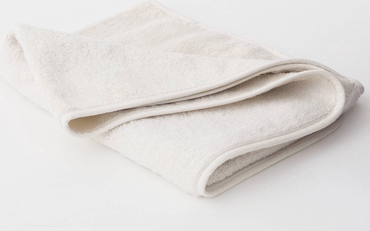 Fissaggio | Set van 4 gastendoekjes Prisa - Guest Towel / Gastendoekje - 25x50 cm - Ivory - SALE