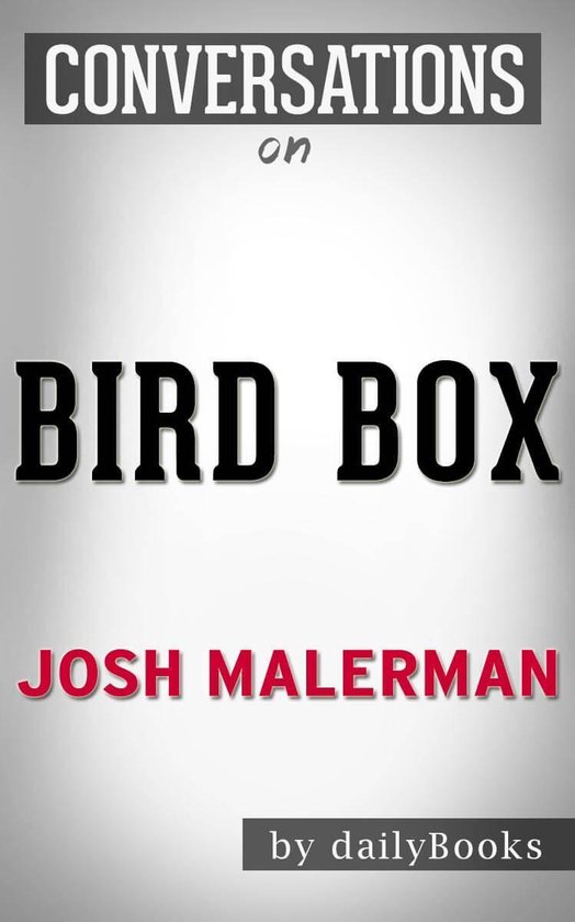 Conversations on Bird Box By Josh Malerman - cover