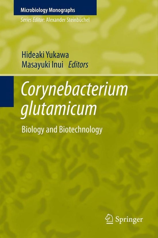 Microbiology Monographs 23 - Corynebacterium glutamicum - cover