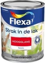 Flexa Strak in de lak Lakverf hoogglans- WIT -2,5 liter