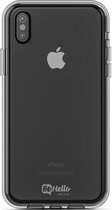 BeHello - iPhone Xs Hoesje - Zachte Back Case Gel Transparant