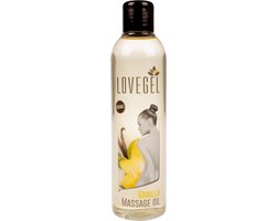 Lovegel - Erotisch massage olie - Vanille - 250 ml