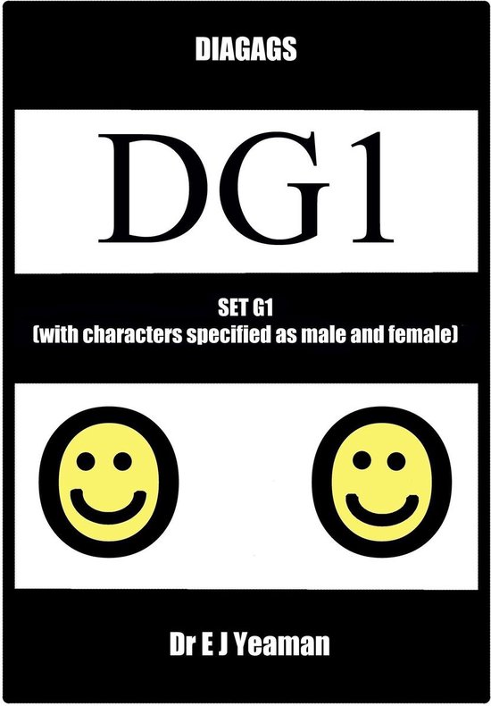 Diagags Set G1 (with Characters Specified as Male and Female ... - cover