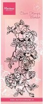 Marianne Design Stempel Tinys border - rozen TC0847 7.5x18.5 cm