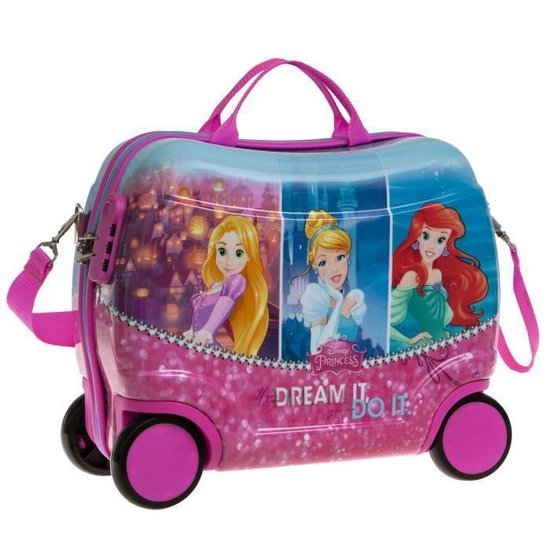 Rijpen dauw stopverf Disney Prinsessen handbagage kinder koffer trolley ride | bol.com