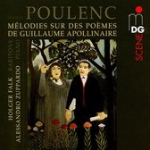 Holger Falk & Alessandro Zuppardo - Poulenc: Mélodies Sur Des Poèmes De Guillaume Apollinaire (CD)