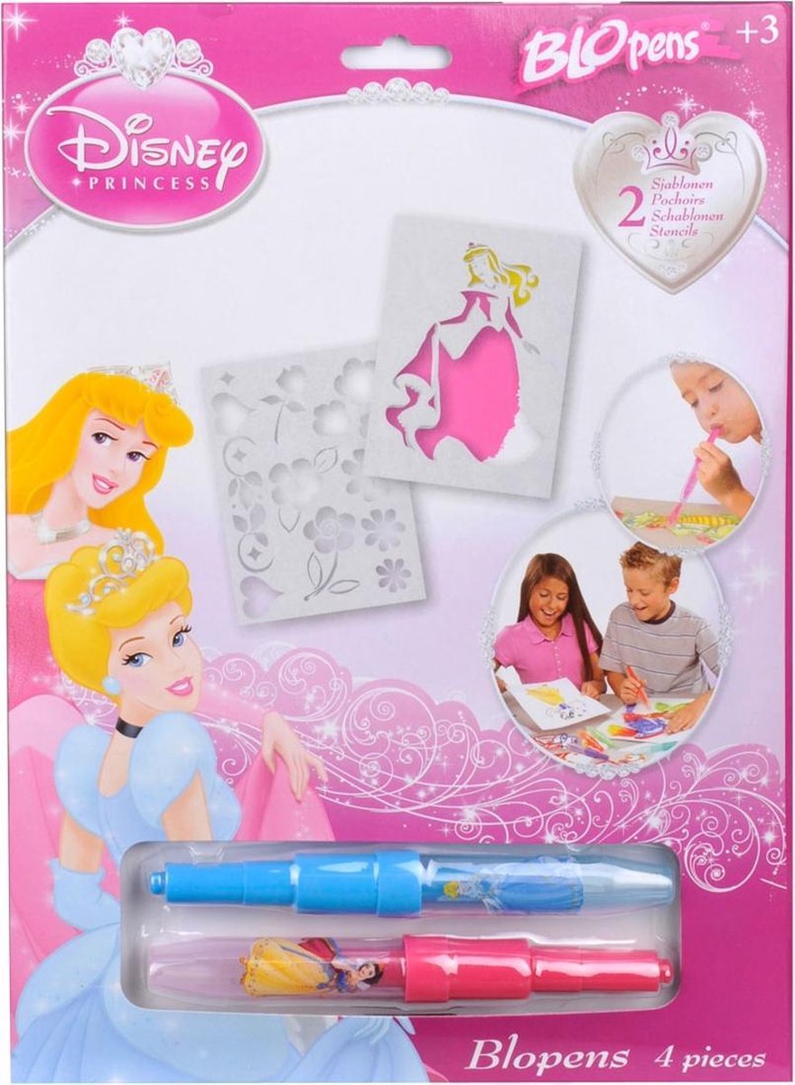 Princess Blowpen Inclusief 2 Sjablonen