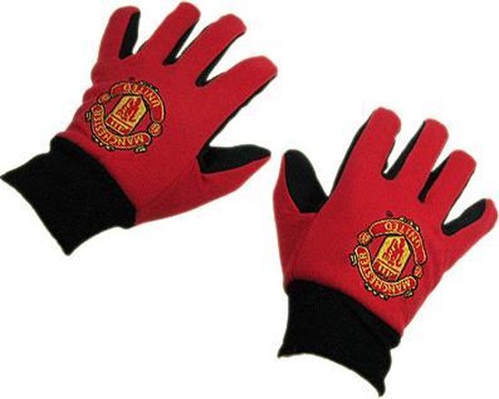 Manchester United - Handschoenen - Volwassenen - Rood/Zwart | bol.com