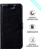 Huawei P9 lite Portemonnee hoesje - Zwart