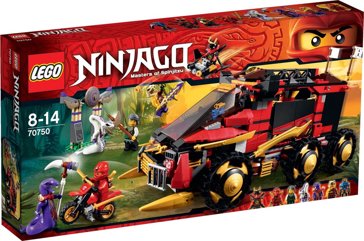 LEGO NINJAGO Ninja DB X - 70750 | bol.com