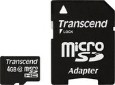 Transcend 4 GB micro SDHC card class 10
