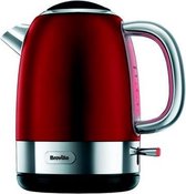 Breville VKJ885X 1l 2200W Rood, Roestvrijstaal waterkoker