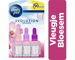 Ambi Pur Electrische Luchtverfrisser 3Volution Navulling Blossom & Breeze